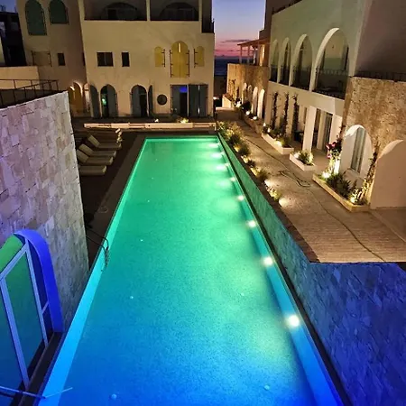 Seaside Garden Retreat-santorini Village Drymades